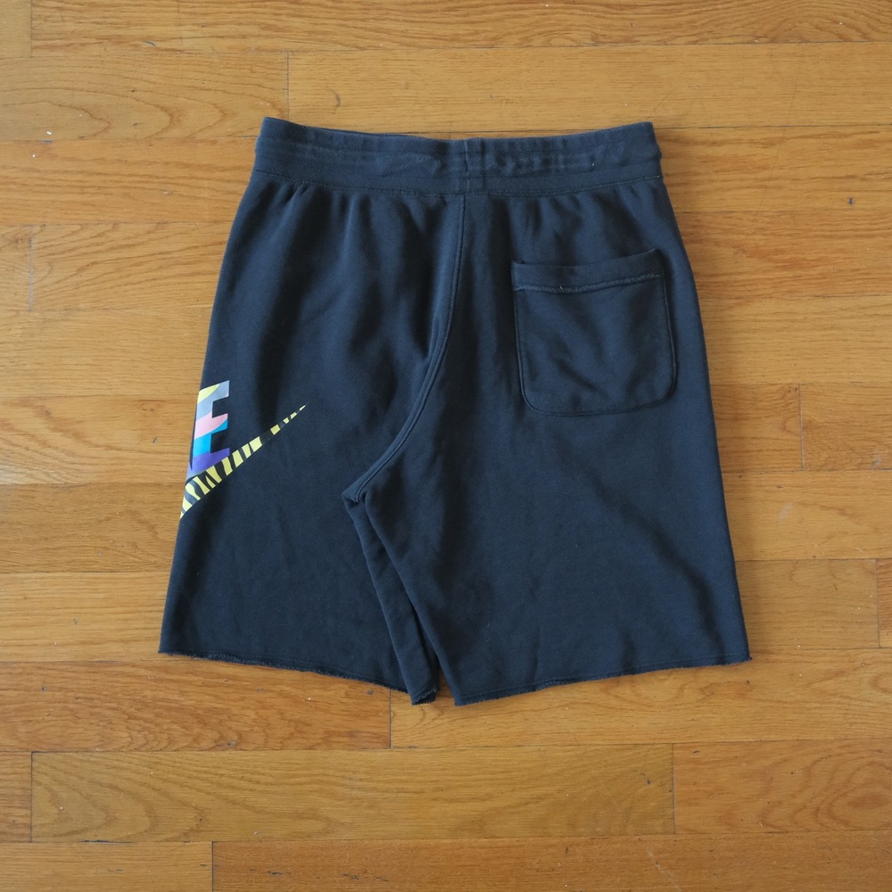 Nike Shorts Mens Black Animal Print Graphic Streetwear Small CI3011-010 - Picture 9 of 10